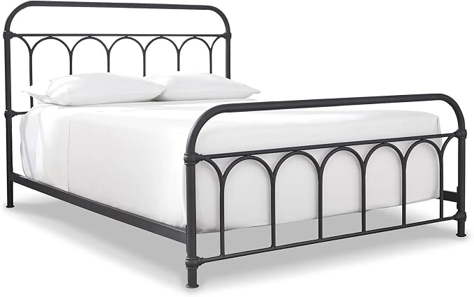 Ashley Nashburg Metal Bed, Queen complete frame